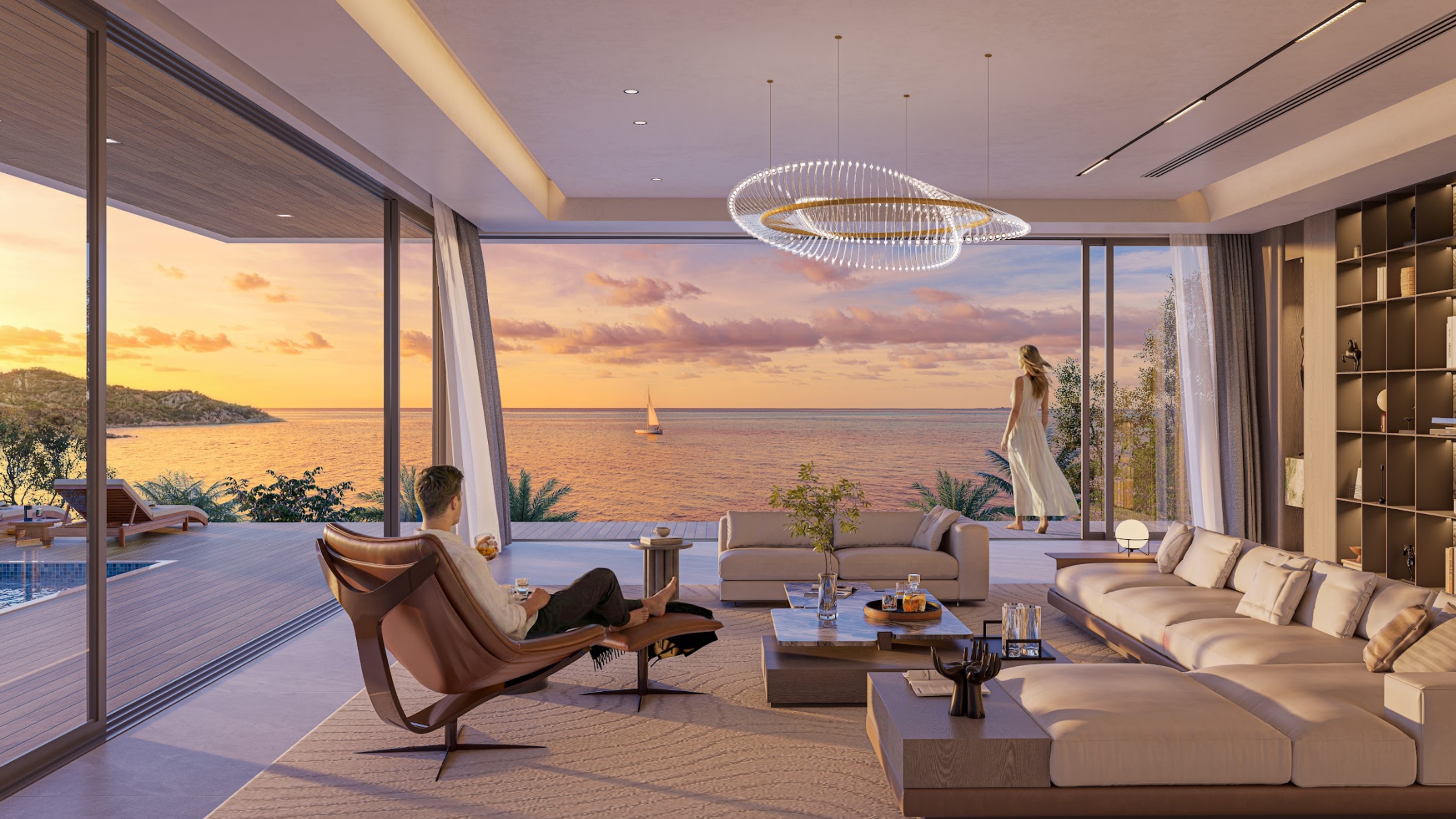 Phối cảnh khu Tinh Vân — phong cách Nhật Bản onsen